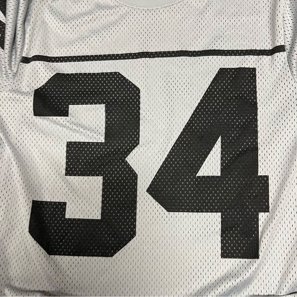 Nike Football Jersey Shirt Mens Medium Gray Bo Jackson 34 Football 647865-012 - Picture 4 of 8